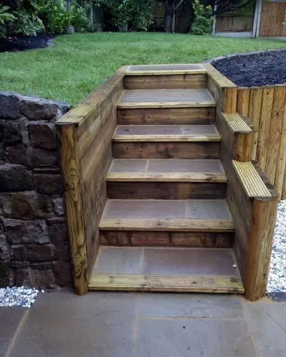 Supplied JJ Driveways patios, pathways and landscaping portfolio work, project 6