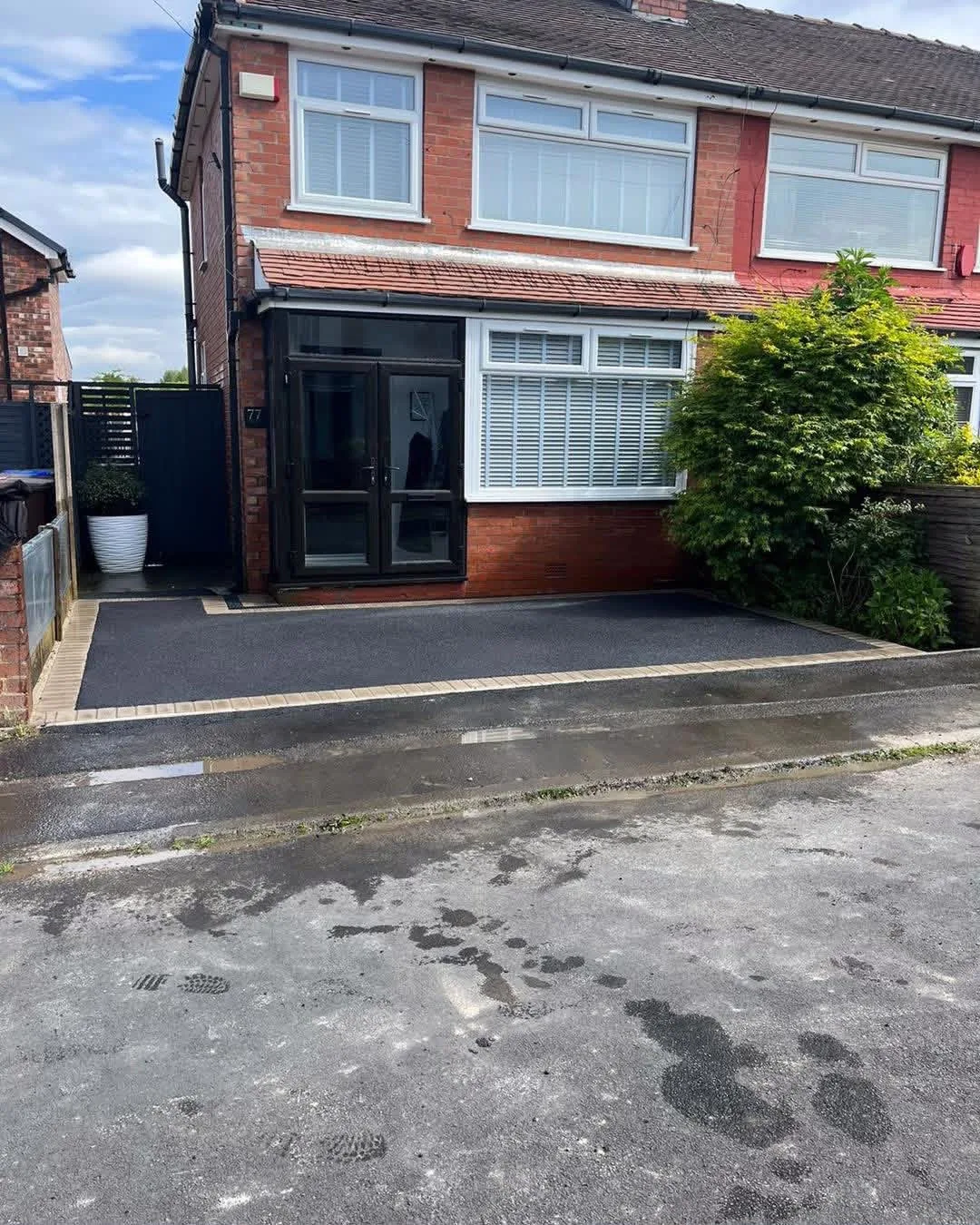Supplied JJ Driveways patios, pathways and landscaping portfolio work, project 56